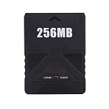 Belissy Speicherkarte High Speed ​​für Sony Playstation 2 PS2 Spiele Zubehör 256