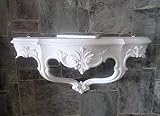 Artissimo Wandkonsole/Spiegelkonsolen/Wandregal BAROCK ANTIK Konsole Weiß 45cmx 21
