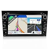 JOYX Android 10 Autoradio Passt für Opel Vauxhall/Antara/Astra/Zafira/Corsa/Meriva - Kamera Canbus KOSTENLOS - [2G+32G] - Unterstützung SWC Android Auto 4G WiFi DAB Carplay BT5.0 - 2 Din - Schw