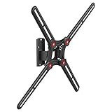 Barkan TV Wandhalterung, 13-65 Zoll Schwenkbar Neigbar flach & Curved Fernseher TV Halterung, hält bis 40Kg, Patentierter, für LED OLED LCD, Max. VESA 400x400