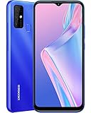 DOOGEE X96 Pro (offiziell) Handy Ohne Vertrag Android 11 13MP Quad Kamera 6,52 Zoll HD + Waterdrop Display 5400mAh Akku 4GB RAM + 64GB ROM 2 Nano + TF Ultra Dünn Smartphone [2021](Blau)