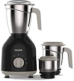 Philip HL7756 750-Watt Mixer Grinder with 3 Jars (Black) Free Deliverƒ