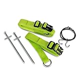 Kampa Dometic Storm Tie Down Kit Abspannset grü