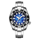 ADDIESDIVE Herren NH35A Automatik-Uhr Armbanduhr Automatikwerk mit Edelstahlb