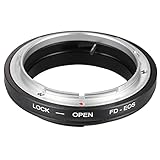 Andoer FD EOS Adapter Ring Objektiv Anschluss Objektivadapter Ring Konverter für Canon FD-Objektiv passen EOS Mount Objek