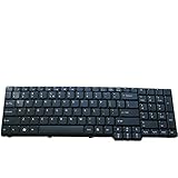 fqparts Laptop Tastatur für ACER for Aspire 8735 8735G 8735ZG Colour Schwarz Amerikanische V