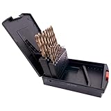 19-teiliges Kobalt-Bohrer-Set (5000–0005), 1-10 mm x 0,5 mm, 135 Grad Punkt)