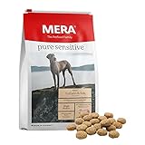 MERA pure sensitive Truthahn & Reis, Hundefutter trocken für sensible Hunde, Trockenfutter aus Truthahn und Reis, Futter für ausgewachsene Hunde, ohne Weizen und Zucker (12,5 kg)