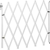 IB-Style® LIN Absperrgitter für Hunde | Ziehharmonika |Holz |Weiss| 60-108