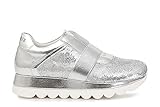 Cafè Noir IDB255204360 204 Argento 36 Slip-ON IN LAMINIERTEM Leder UND S