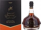 Carlos I Imperial X.O. 40% vol. – Hochwertiger Brandy Solera Gran Reserva mit Geschenkpackung aus dem Hause Osborne (1 x 0,7l)