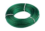 Keim 535007 Wäscheleine mit Stahleinlage / Drahtseilwäscheleine, Länge 50m, Ø 3