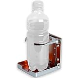 Tuniro® Flaschenhalter aus verchromtem Stahl, Kicker Tischfussball Getränkehalter Dosenhalter Cupholder faltbar/klappb