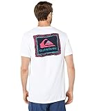 Quiksilver Return to The Moon Square Short Sleeve Tee White LG