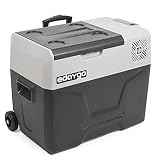 Edaygo Kompressor-Kühlbox Kühlschrank Auto Camping Kühltruhe Gefrierbox, Leise, 12-24 V / 100-240 V Anschluss, LED-Display, ECO Funktion, 40