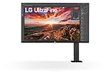LG 32UN880-B 80,01 cm (31,5 Zoll) UltraFine Ergo 4K IPS Monitor (ergonomischer Standfuß, HDR10, Gaming Features, AMD Radeon FreeSync), schw