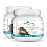 Ida Plus Denta Dog - effektive Hunde Zahnpflege ohne Zähne bürsten - Hunde-Dental-Pflege stoppt Hunde Mundgeruch & sorgt für frischem Hunde-Atem - verhindert Hunde Zahnstein - 100g 1ner Set 2er S