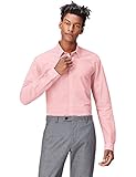 find. Hemd Herren Chambray mit Kent-Kragen, Rosa (Pink), Larg