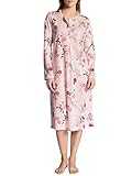 CALIDA Damen Cosy Cotton Nights Nachthemd, Barely Rose Print, 44-46