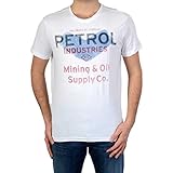 Petrol Industries T-Shirt Shirt weiss M SS16 TSR811 000 Größe XXL