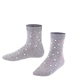 FALKE Unisex Kinder Multidot K SSO Socken, Grau (Light Grey 3400), 31-34