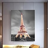 Puzzle 1000 teile Landschaft Eiffelturm Dekoration Malerei puzzle 1000 teile Great Holiday Leisure ， Interaktive Familienspiele Pädagogisches intellektuelles Dekomprimieren50x75cm(20x30inch)