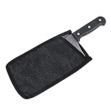 Aoblok Messertasche fur Kochmesser，universal messerscheide，klingenschutz fur Messer，Segeltuchscheide für Kochmesser, Küchenmesserscheide, breiter Kling