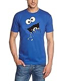 Kekse ! COOKIE MONSTER T-Shirt, Blau GR.S