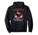 Grandmamingo Gesegnete Oma Flamingo Oma Großmutter Pullover H