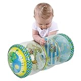 Hongjingda Aufblasbares Baby-Krabbelrollen-Spielzeug, Aufblasbare Kinder-Rollen-Aktivität, Krabbelspielzeug Für Babys, Anfänger-Krabbel-Trainingsrolle, Frühentwicklungs-Übungsrollen-Spielzeug