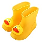 Kinder Gummistiefel Jungen Regenhose Mädchen Wasserdichte Regenstiefel Baby Regenstiefel Ultraleicht Rutschfeste Stiefel Cute Dinosaurier Linder Gummistiefel Jungen 3D Cartoons Baby Reg