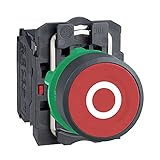 Schneider Electric XB5AA4322 Drucktaster, flach, 1Ö, tastend, R