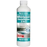 HOTREGA Whirlpool Desinfektion 2in1 Jacuzzi desinfizieren und entkalken Hot Tub Desinfektionsmittel 500