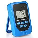 Mini-USB-Feuchtetemperatur-Datenlogger RH TEMP Datenlogger-Recorder Humiture-Aufnahmemessgerät mit Wärmeindex und Taupunkttest 80.000 Aufzeichnungskap