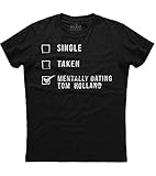Mentally Dating Tom Holland Mens Short Sleeve T-Shirt Black S