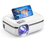 YQG WiFi Bluetooth 2.4/5G Beamer 3800 Lumen Full HD 1080P Heimkino Beamer, mit Trapezkorrektur,PPT Pr?sentation Beamer kompatibel mit iOS/Android/PC/Fire Stick Projek