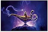YWCMDH Leinwandbild Poster Wand Bilder Leinwand Magische Lampe FüR Schlafzimmer Dekor Bild WäNde Poster Kunstdrucke Gemäldewerk 40x60cm x1 R