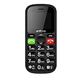 artfone CS181 Mobiltelefon seniorenhandy mit großen Tasten und ohne Vertrag, Mit Notruf-Knopf und Taschenlampe (Inklusive Ladegerät)