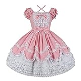 YUGHGH Damen Elegant Sommerkleider Cocktail Kleider für Damen Damen Blumen Sommerkleid Damen Sommerkleid Kurzarm V-Ausschnitt Blusenkleid Damen Damen Sommer Freizeit Blumenmuster B