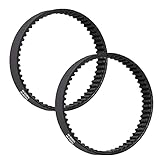 2 Stück Hobel-Antriebsriemen mit Gummi-Zahnung, HTD 3M Schleifenantriebsriemen kompatibel mit Bosch PHO 15-82/PHO 16-82/PHO 20-82 9 mm Hob