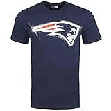 New Era NFL Shirt - Spray New England Patriots Navy - L