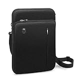 FINPAC Laptoptasche Hülle für 13' MacBook Air 2021-2018 M1/A2337 A1932 A2179, 13' MacBook Pro 2021-2016 M1/A2338 A2289 A2159 A2251, Acer Chromebook Spin 13', Surface Pro 12,3', Schw