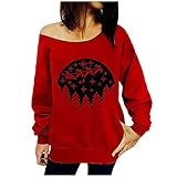 Weihnachten tunikakleid Damenbekleidung Sommer blusen Damen Langarm damenshirt halbarm sweatshirtkleid Meine bestellungen anzeigen t Shirt u Boot Ausschnitt Damen italienische b