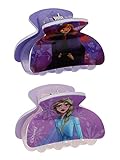 SIX Kids Zwei kleine Disney Haarspangen für Prinzessinnen mit Frozen Anna und Frozen ELSA Motiv (648-146)