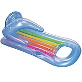 Intex 58802EU - Lounge King Kool mit Armlehne und Getränkehalter, 2 farbig sortiert, 160x85