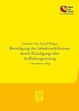 Beendigung des Arbeitsverhältnisses durch Kündigung oder Aufhebungsvertrag: 3. überarbeitete Auflage (Schriftenreihe der Hagen Law School)