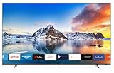 DYON Smart 65 XT 164 cm (65 Zoll) Fernseher (4K Ultra-HD Smart TV, HD Triple Tuner (DVB-C/-S2/-T2), Prime Video, Netflix, YouTube & HbbTV, WLAN, Frameless)