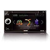 ZENEC Z-E6150: Infotainer, 2-Din Mediencenter für Toyota, Multimedia mit 6,8“/17,3 cm Touchscreen, Autoradio mit DAB+, CD/DVD, Bluetooth, zum Festeinbau Navi erweiterb