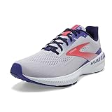 Brooks Launch GTS 8 Women's Supportive Running Shoe (Ravenna), Lavendel/Astral/Koralle, 38.5 EU