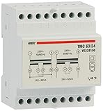 Vemer ve229100 Trafo TMC 63/24-Hutschiene für Service kontinuierliche 230 V/12 – 24 V, hellg